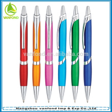 new business promotional best ballpoint pen with metal clip and matt color